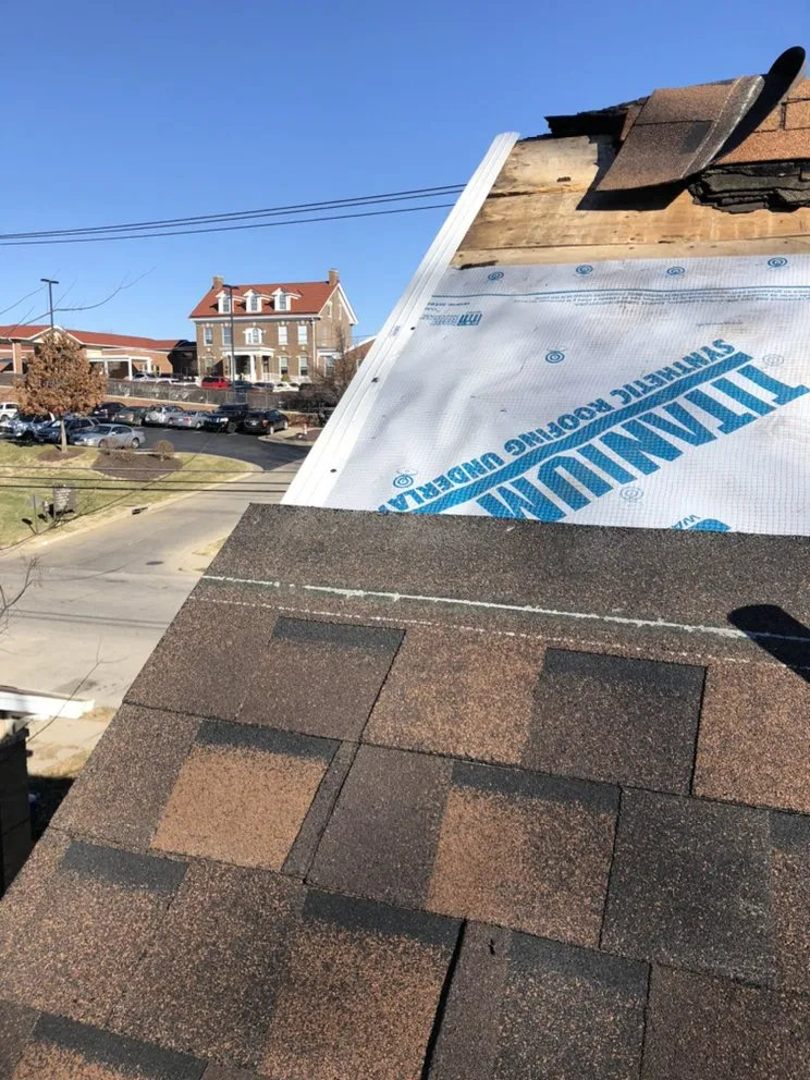 Licensed residential roofing service in Hartsburg, MO by IC Restoration