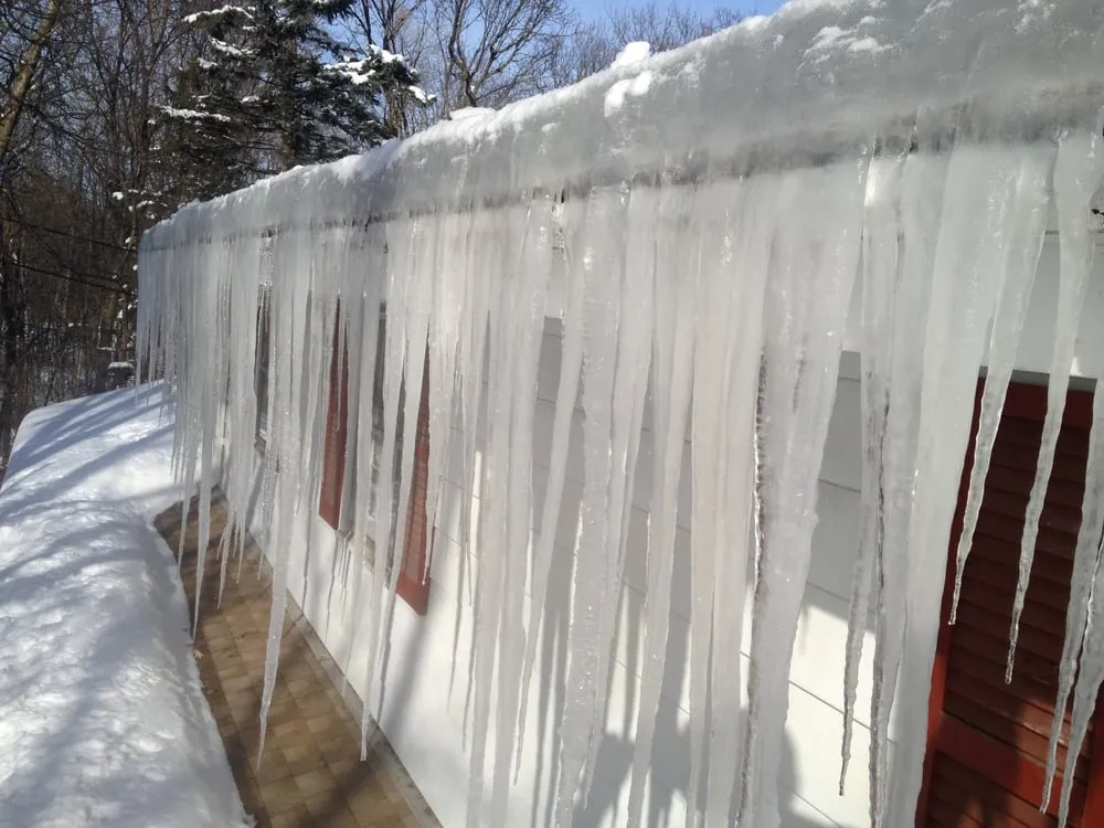 Slide of Ice Dam Guys