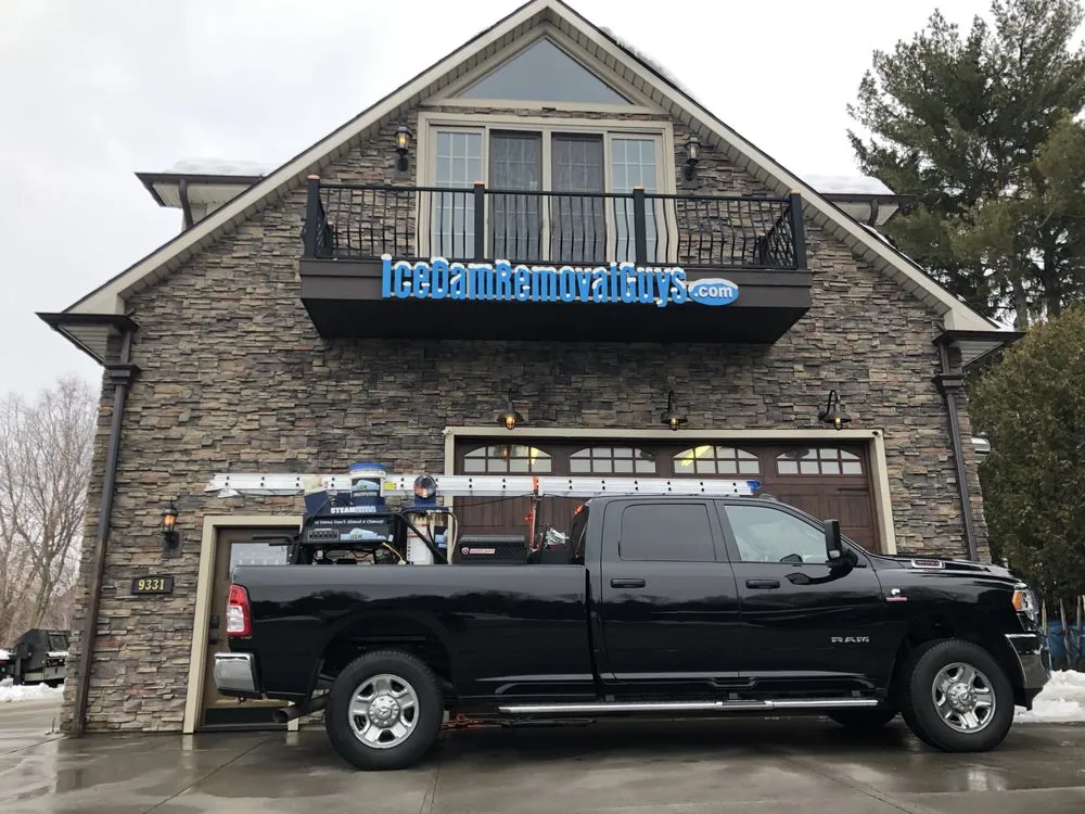 Slide of Ice Dam Guys