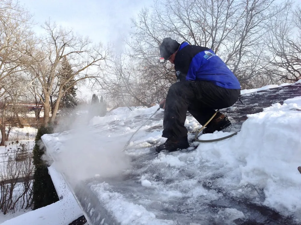 Slide of Ice Dam Guys