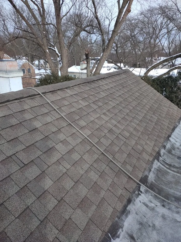 Slide of Ice Dam Rescue