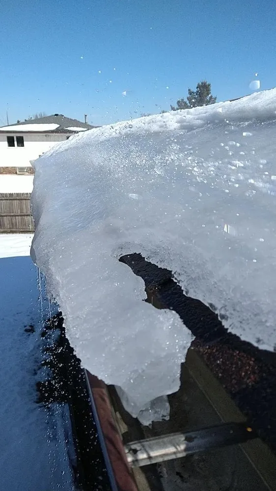 Slide of Ice Dam Rescue