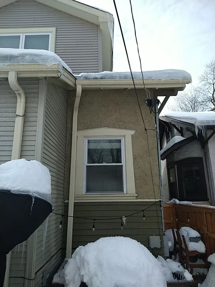 Slide of Ice Dam Rescue