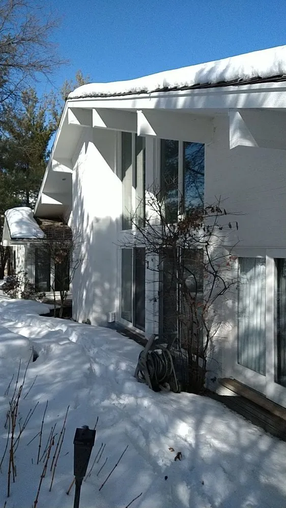 Slide of Ice Dam Rescue