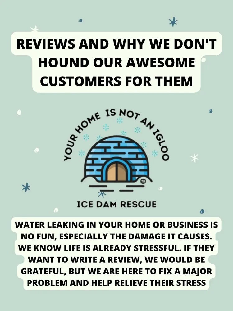 Slide of Ice Dam Rescue