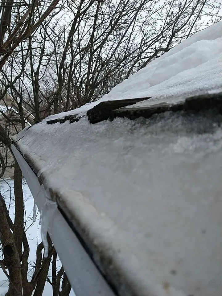 Slide of Ice Dam Rescue