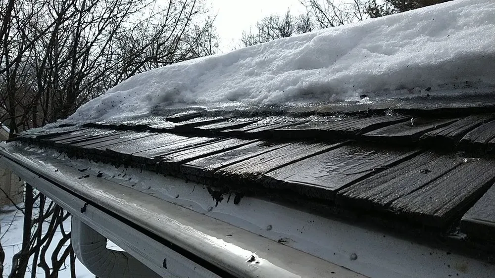 Slide of Ice Dam Rescue