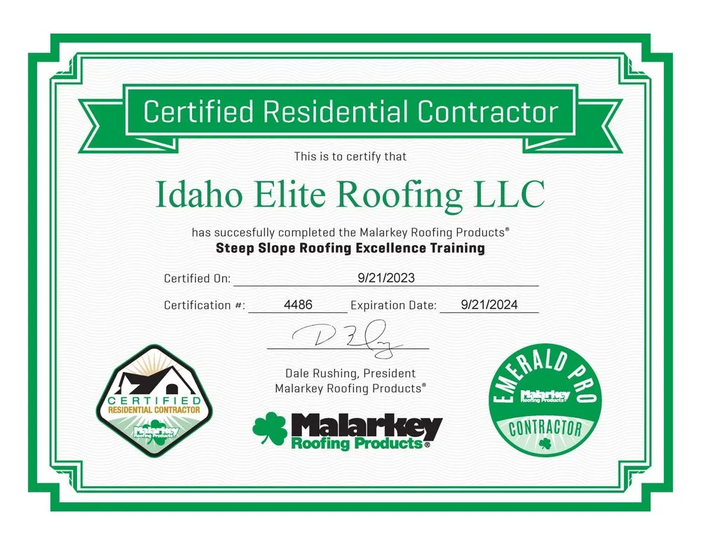 Slide of Idaho Elite Roofing