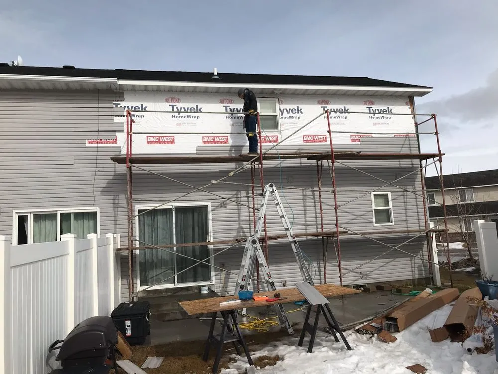 Slide of Idaho Summit Construction