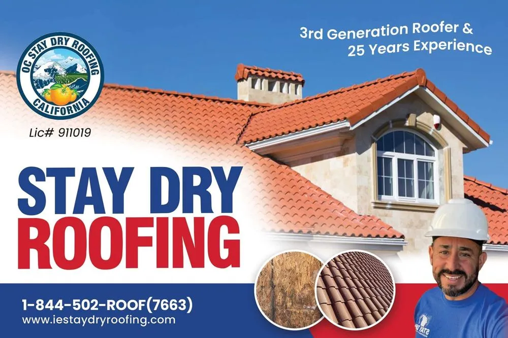 Slide of IE Stay Dry Roofing