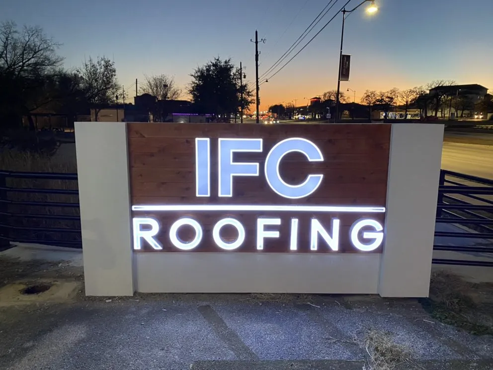 Slide of IFC Roofing