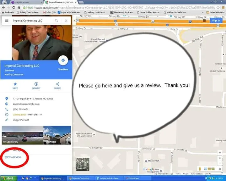 Slide of Imperial Contracting