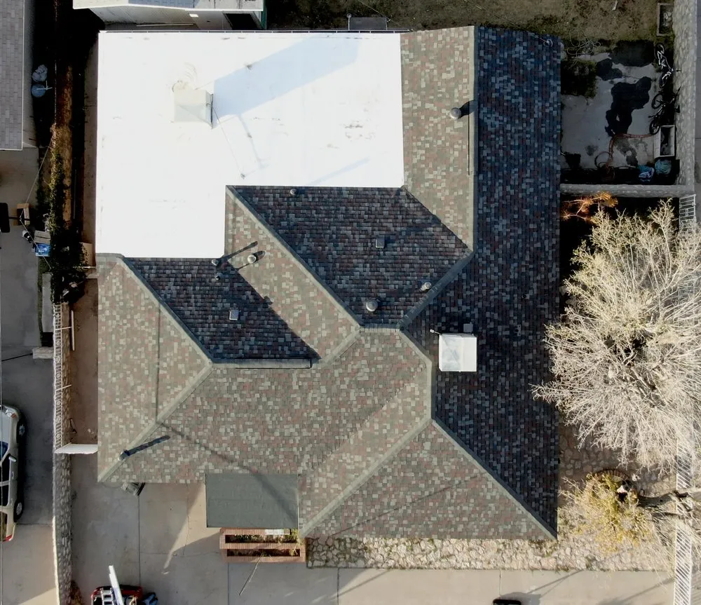 Slide of Impervious Roof & Metal