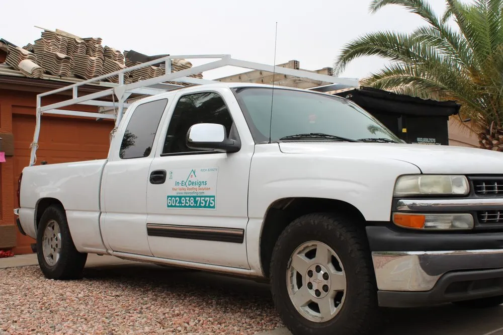 Slide of In-Ex Designs Roofing