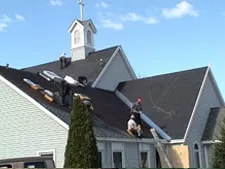 Slide of Incline Roofing