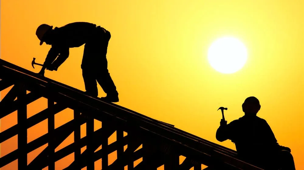 Slide of Incline Roofing