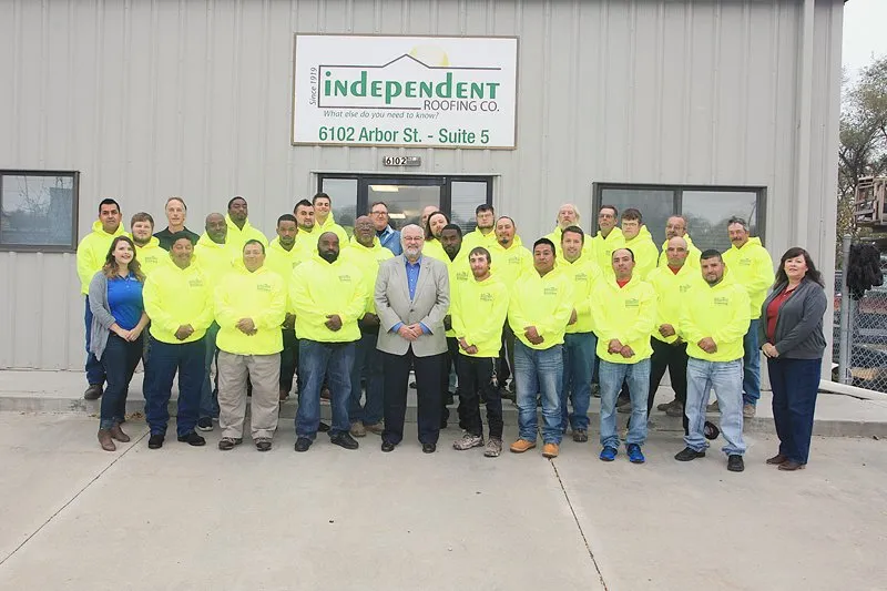 Slide of Independent Roofing