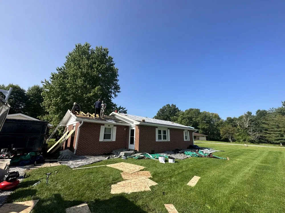 Local residential roofing service after storm damage in Indianapolis city (balance), IN by Indiana Home Solutions