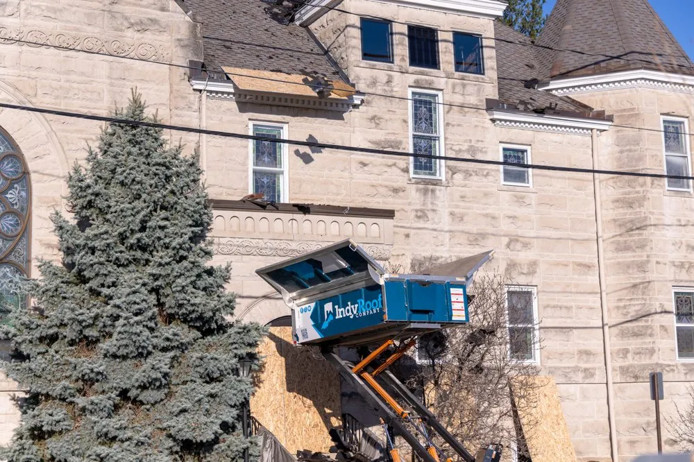 Slide of Indy Roof & Restoration