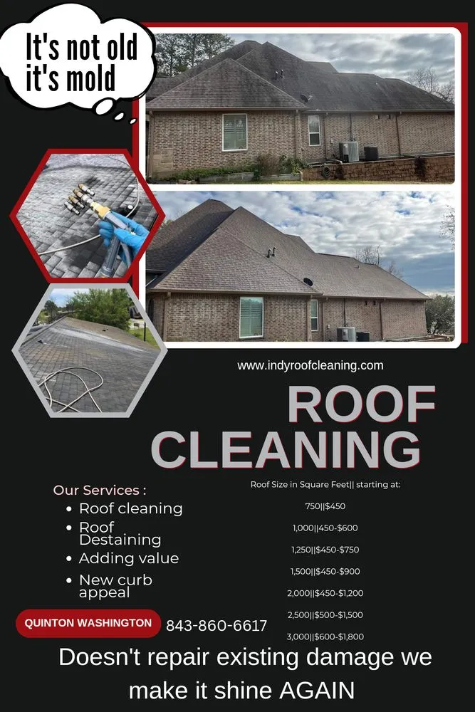 Slide of Indy Roof Cleaning