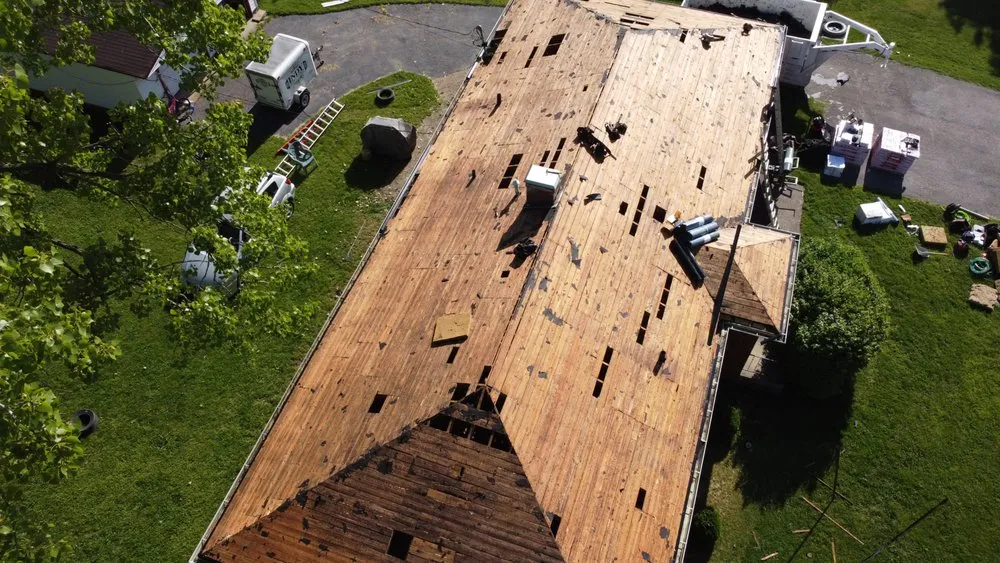 Slide of Indy Roof Rangers