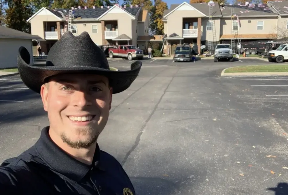 Slide of Indy Roof Rangers