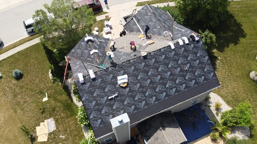 Slide of Indy Roof Rangers