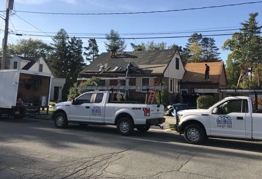 Slide of Infinite Roofing and Construction