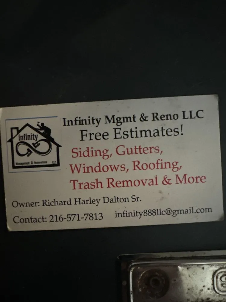 Slide of Infinity management and renovation llc