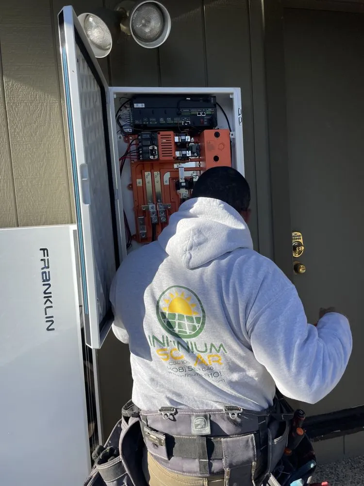 Slide of Infinium Solar Roofing and Electric