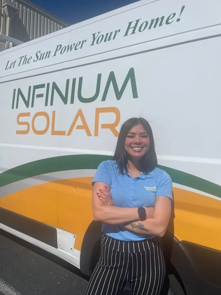Slide of Infinium Solar Roofing and Electric