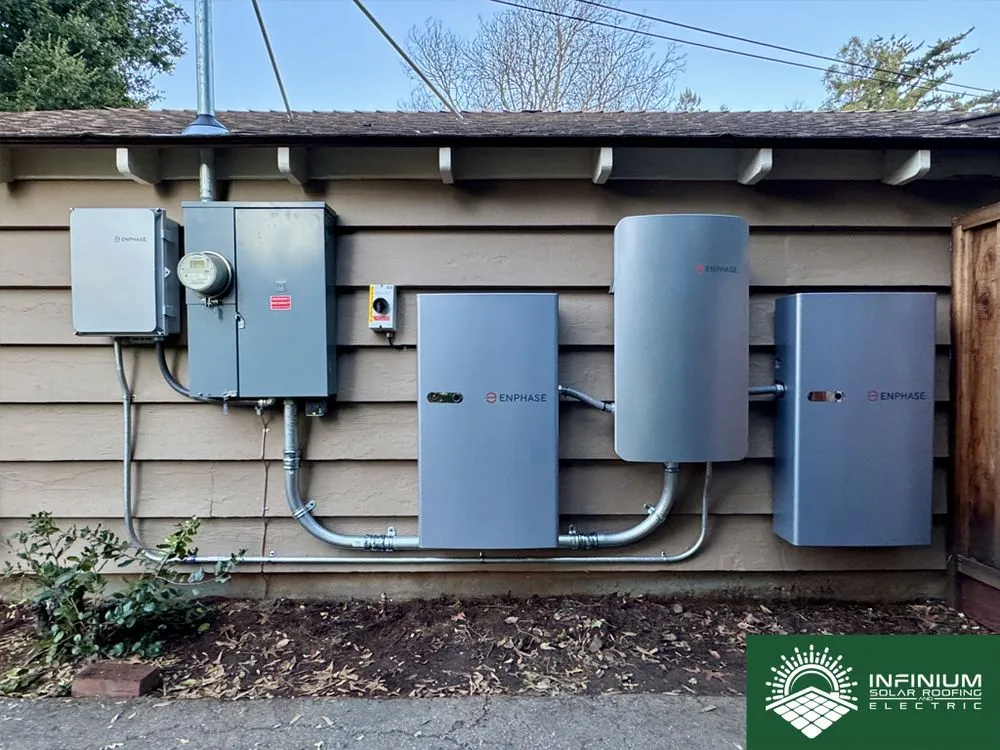 Slide of Infinium Solar Roofing and Electric