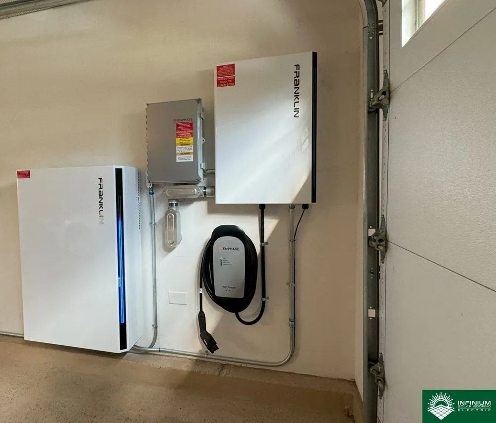 Slide of Infinium Solar Roofing and Electric