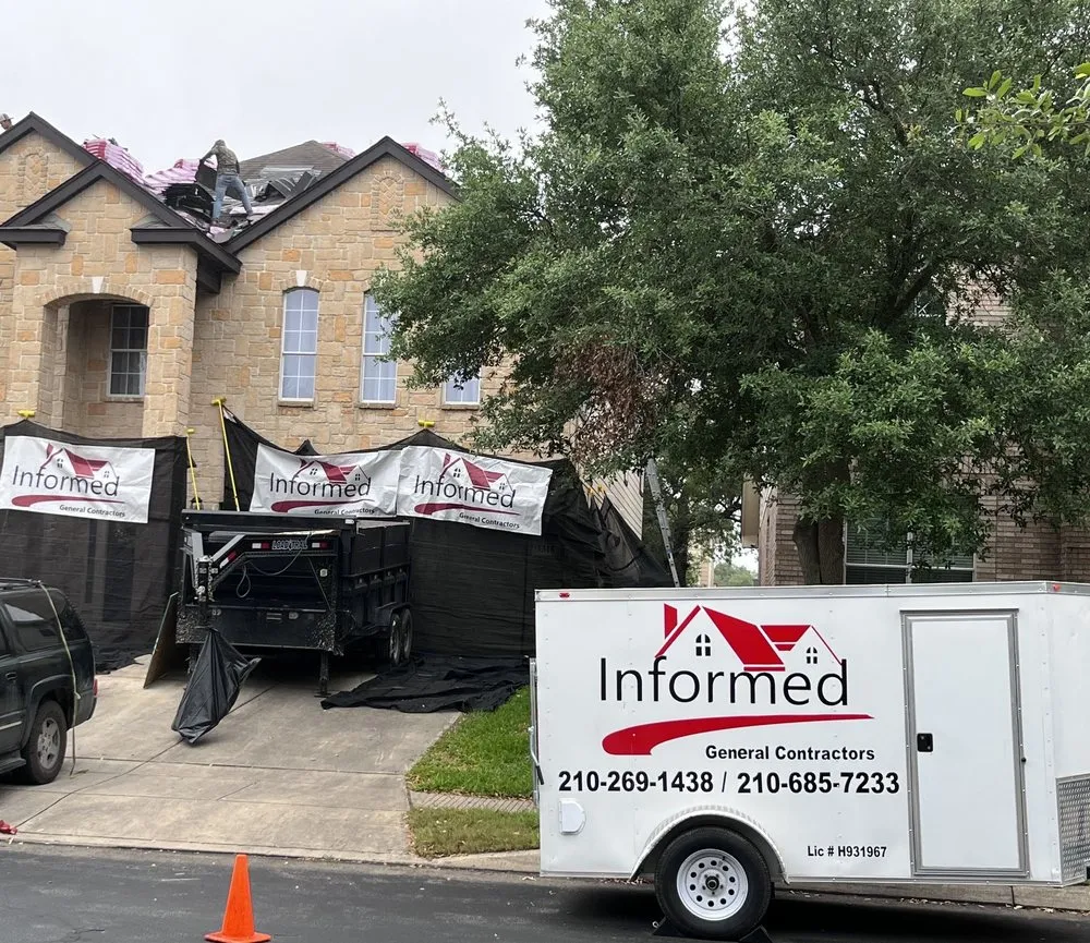 Slide of Informed Roofing & Restoration