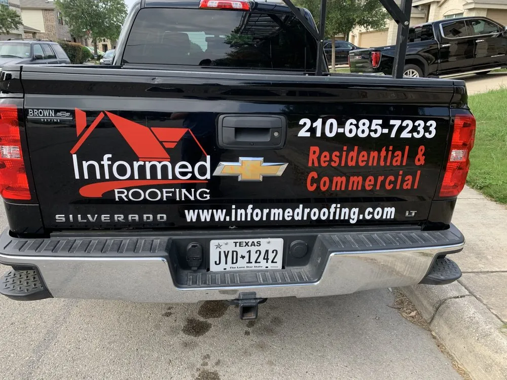 Slide of Informed Roofing & Restoration