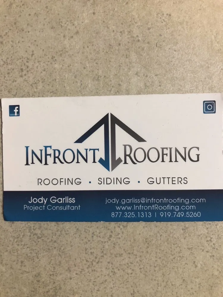 Slide of InFront Roofing
