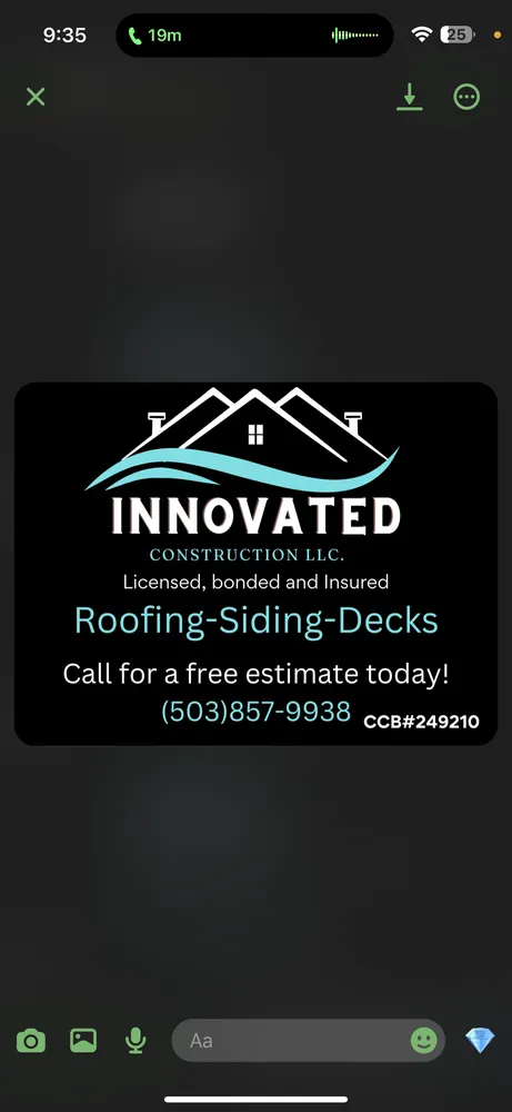 Slide of Innovated Construction