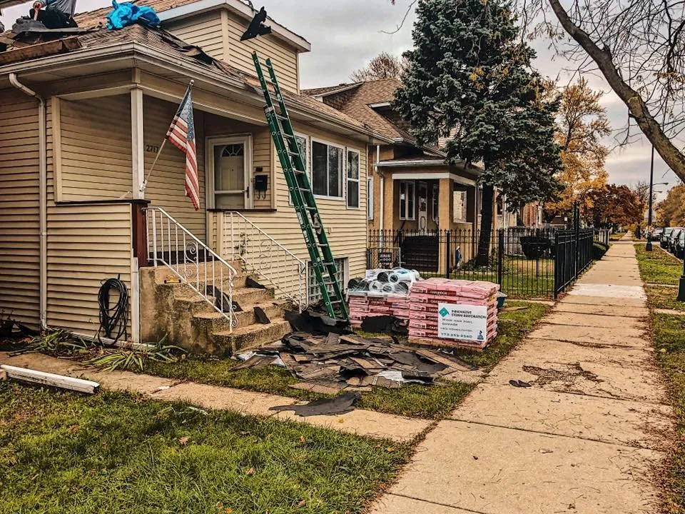 Slide of Innovative Storm Restoration