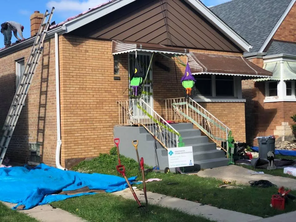 Slide of Innovative Storm Restoration