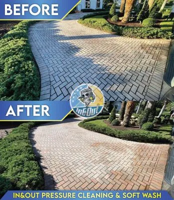 In&out Pressure Cleaning & Softwash Logo
