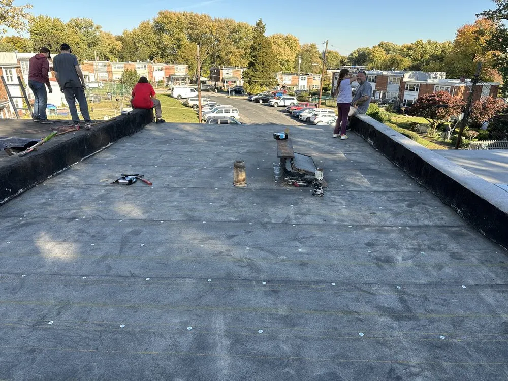 Slide of Inside & Out construction