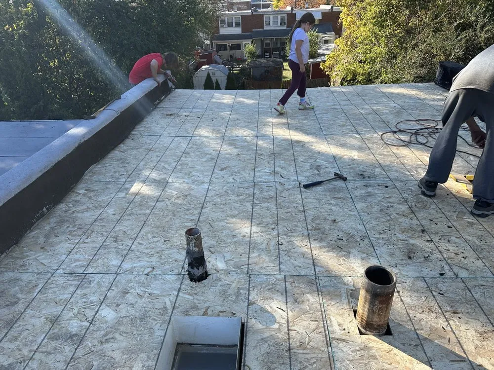 Slide of Inside & Out construction