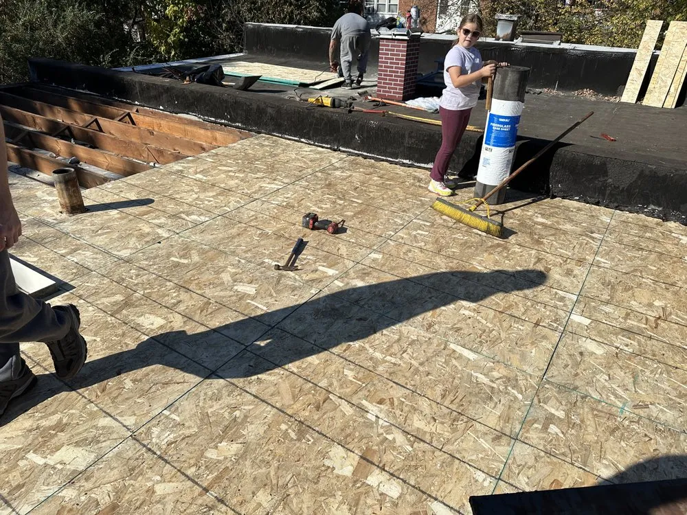 Slide of Inside & Out construction