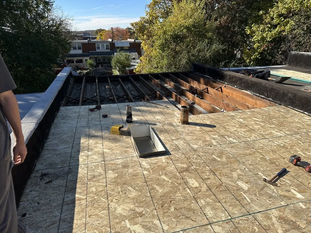 Slide of Inside & Out construction