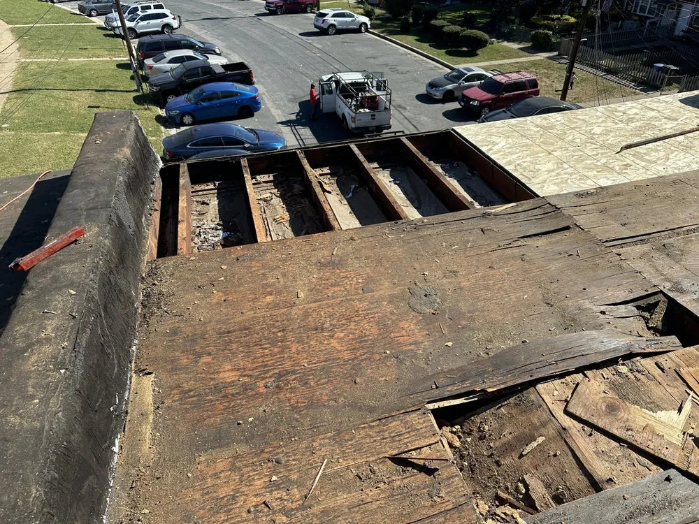 Slide of Inside & Out construction