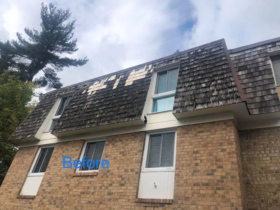 Slide of Insured Roofs - Arlington Branch