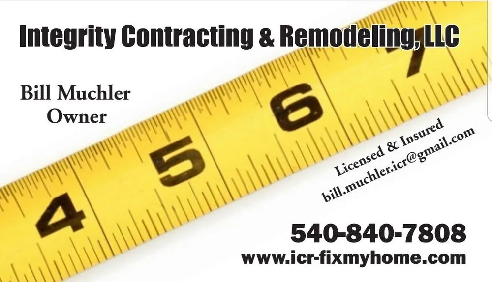 Slide of Integrity Contracting & Remodeling