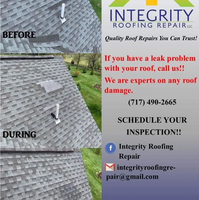 Slide of Integrity Roofing Repair