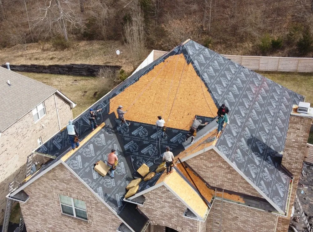 Slide of Intercept Roofing