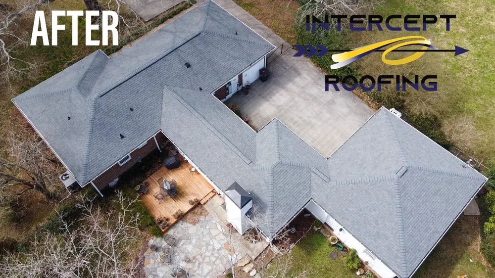 Slide of Intercept Roofing